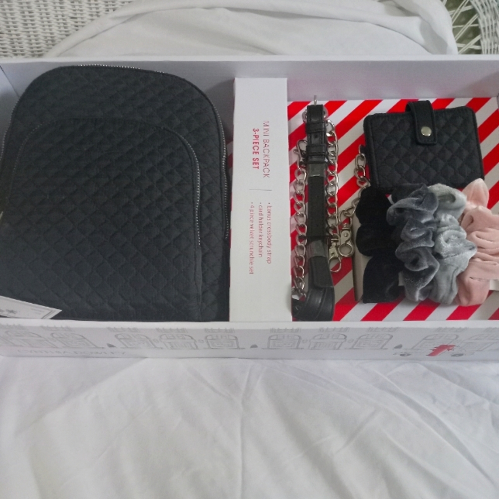 Cynthia Rowley mini backpack  and 3 piece set